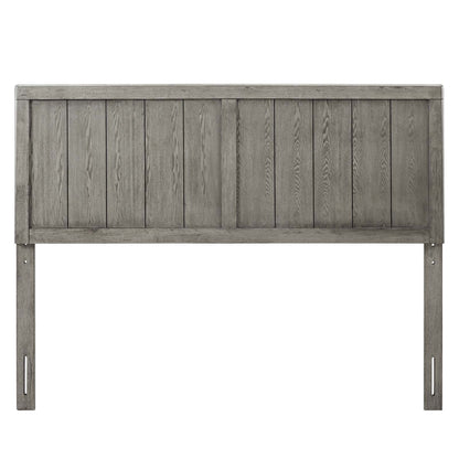 Robbie Twin Wood Headboard, Wood, Grey Gray, 21576