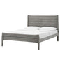 Georgia Twin Wood Platform Bed, Wood, Grey Gray, 21659