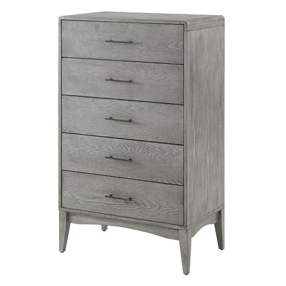 Georgia Wood Chest, Wood, Grey Gray, 21663