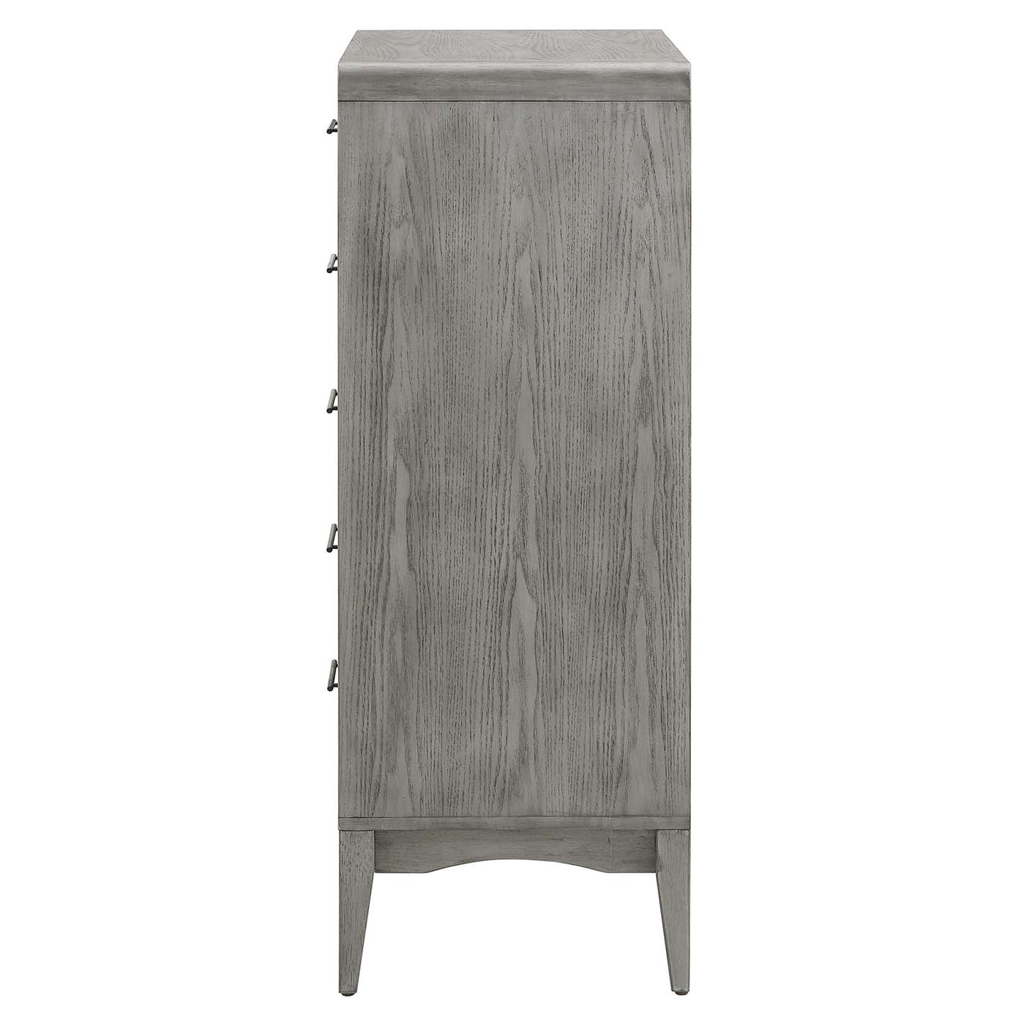 Georgia Wood Chest, Wood, Grey Gray, 21663