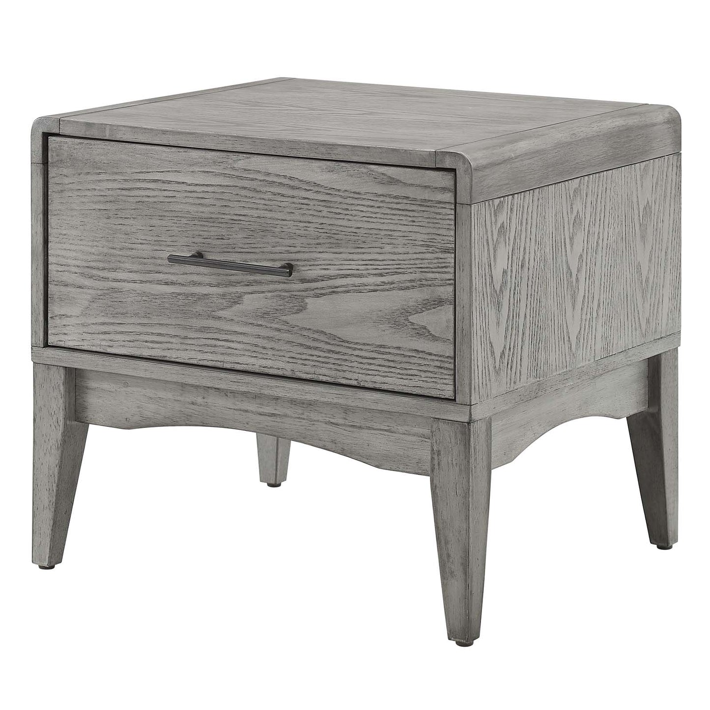Georgia Wood 	Nightstand, Wood, Grey Gray, 21664