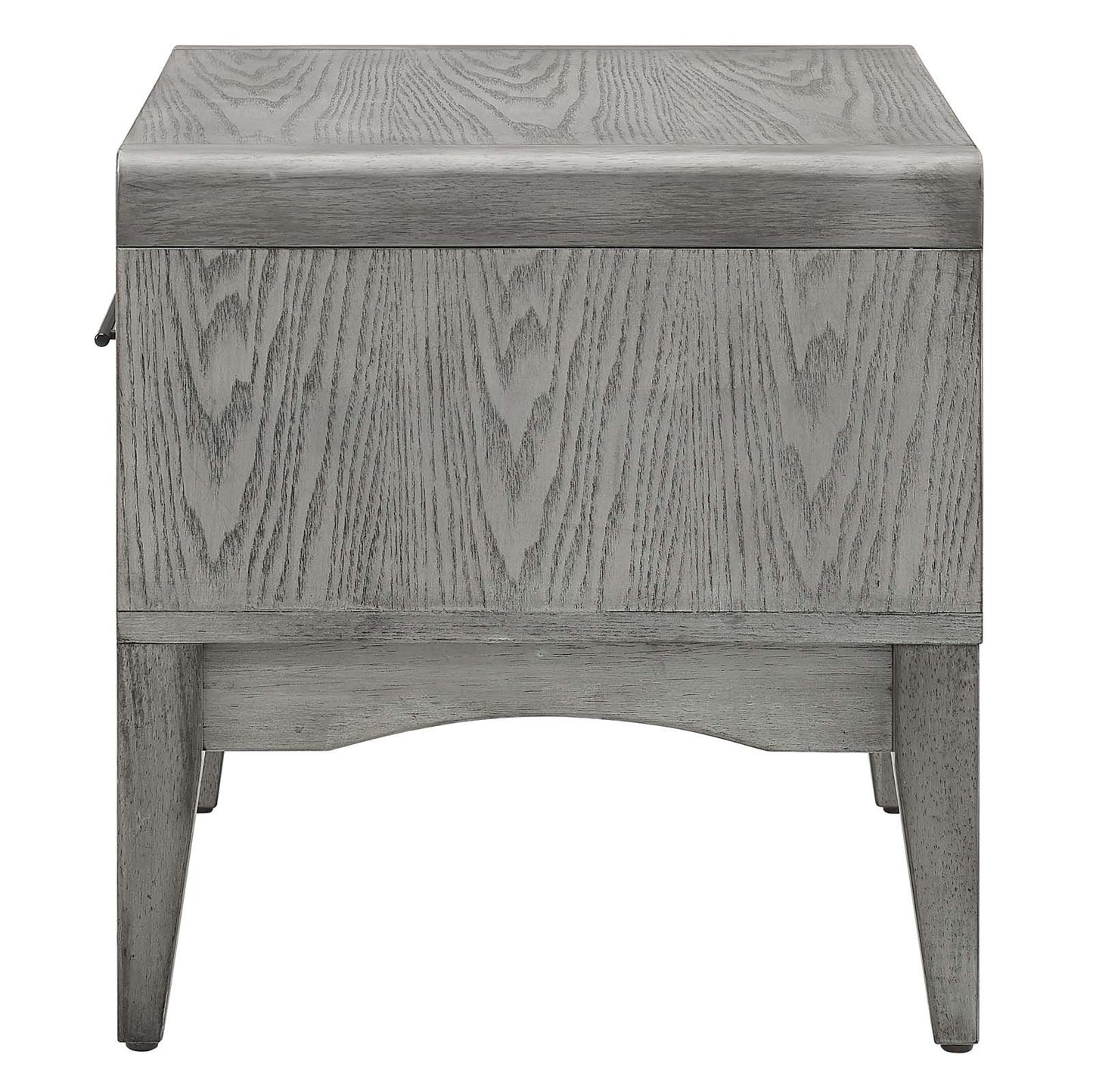 Georgia Wood 	Nightstand, Wood, Grey Gray, 21664