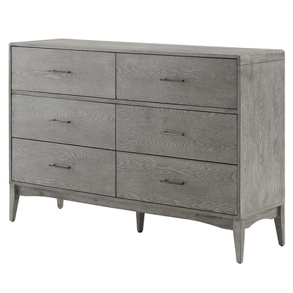 Georgia Wood Dresser, Wood, Grey Gray, 21665