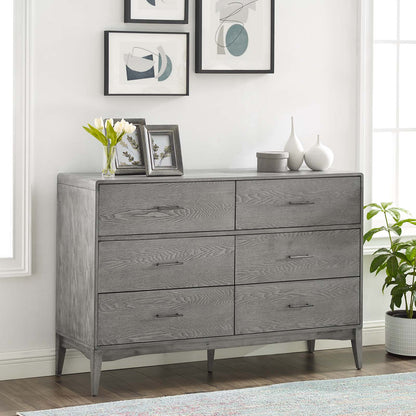 Georgia Wood Dresser, Wood, Grey Gray, 21665