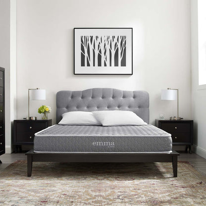 Emma 8" Full Mattress, Gray, 21688