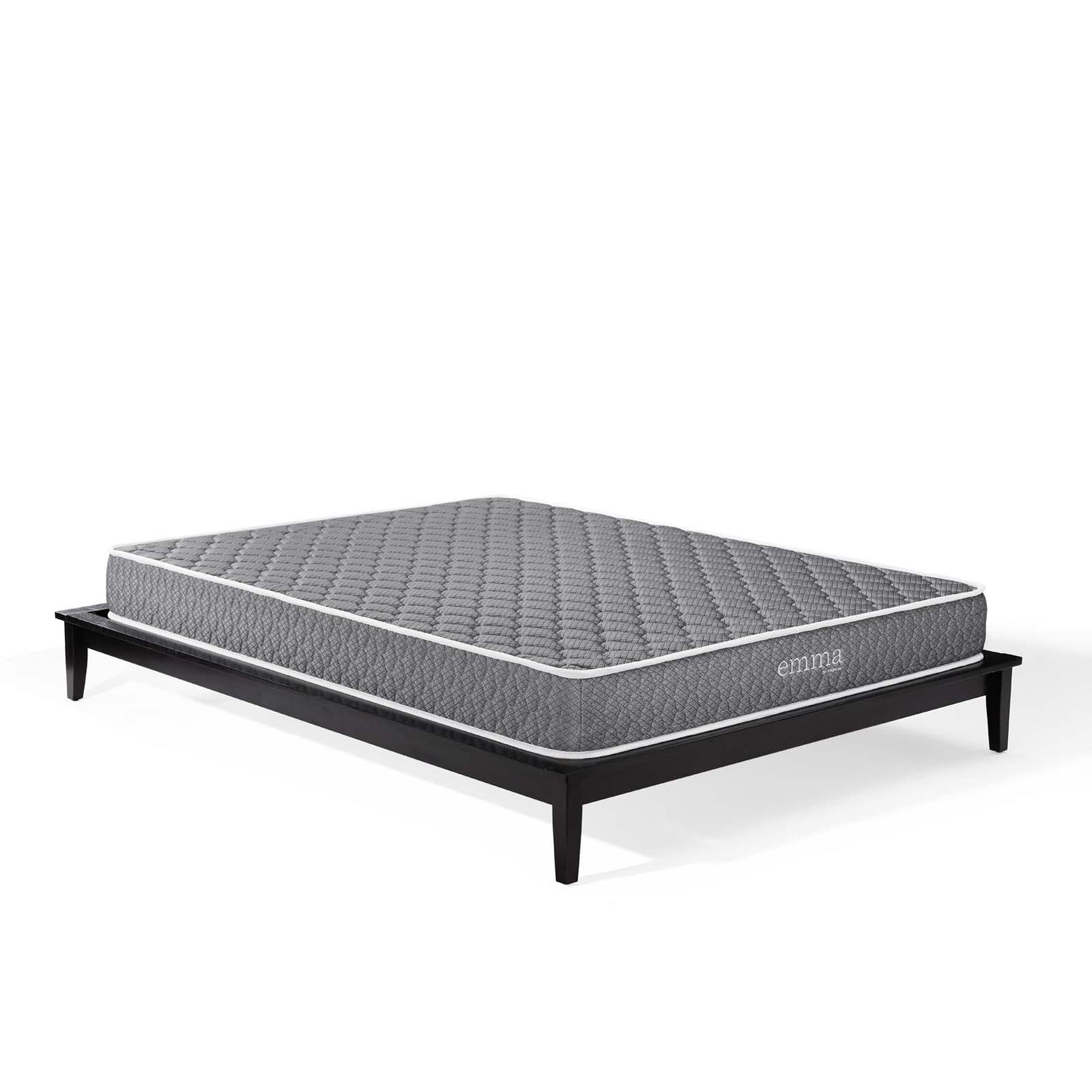 Emma 8" Full Mattress, Gray, 21688