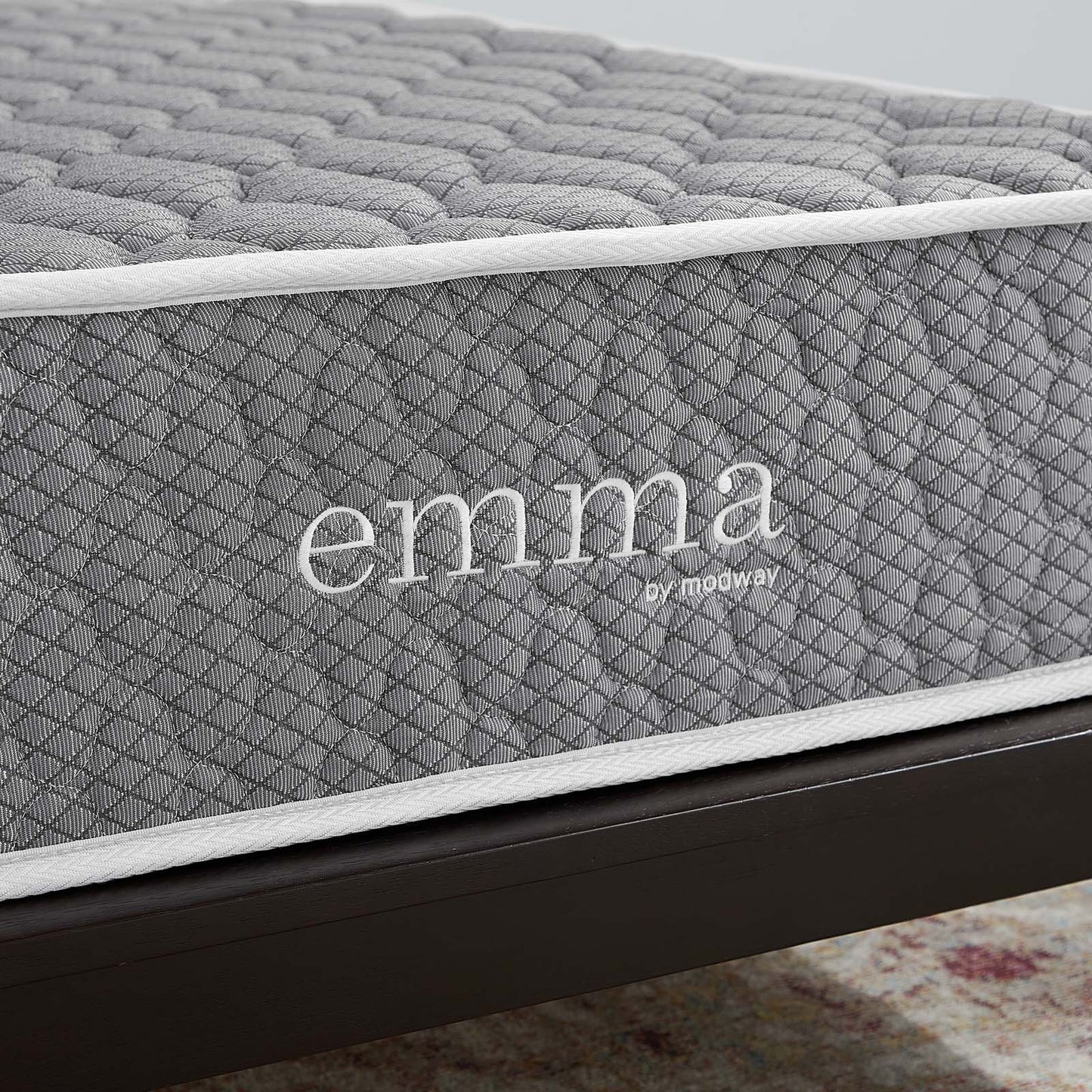 Emma 10" Twin Mattress, Gray, 21691
