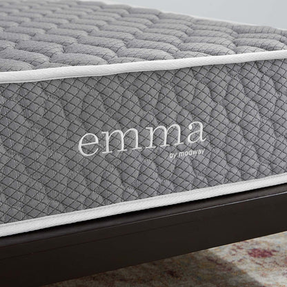 Emma 10" Twin Mattress, Gray, 21691