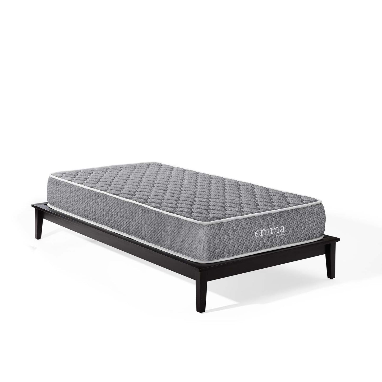 Emma 10" Twin Mattress, Gray, 21691