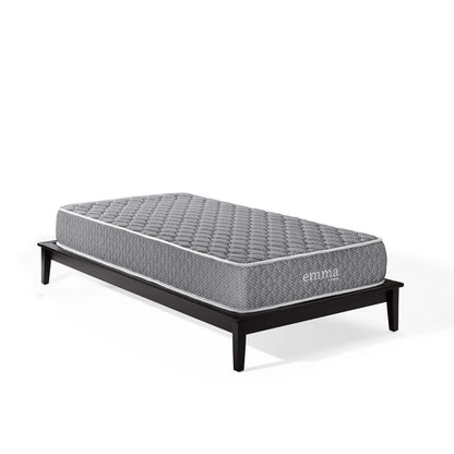 Emma 10" Twin Mattress, Gray, 21691