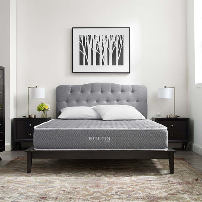 Emma 10" Queen Mattress, Gray, 21693