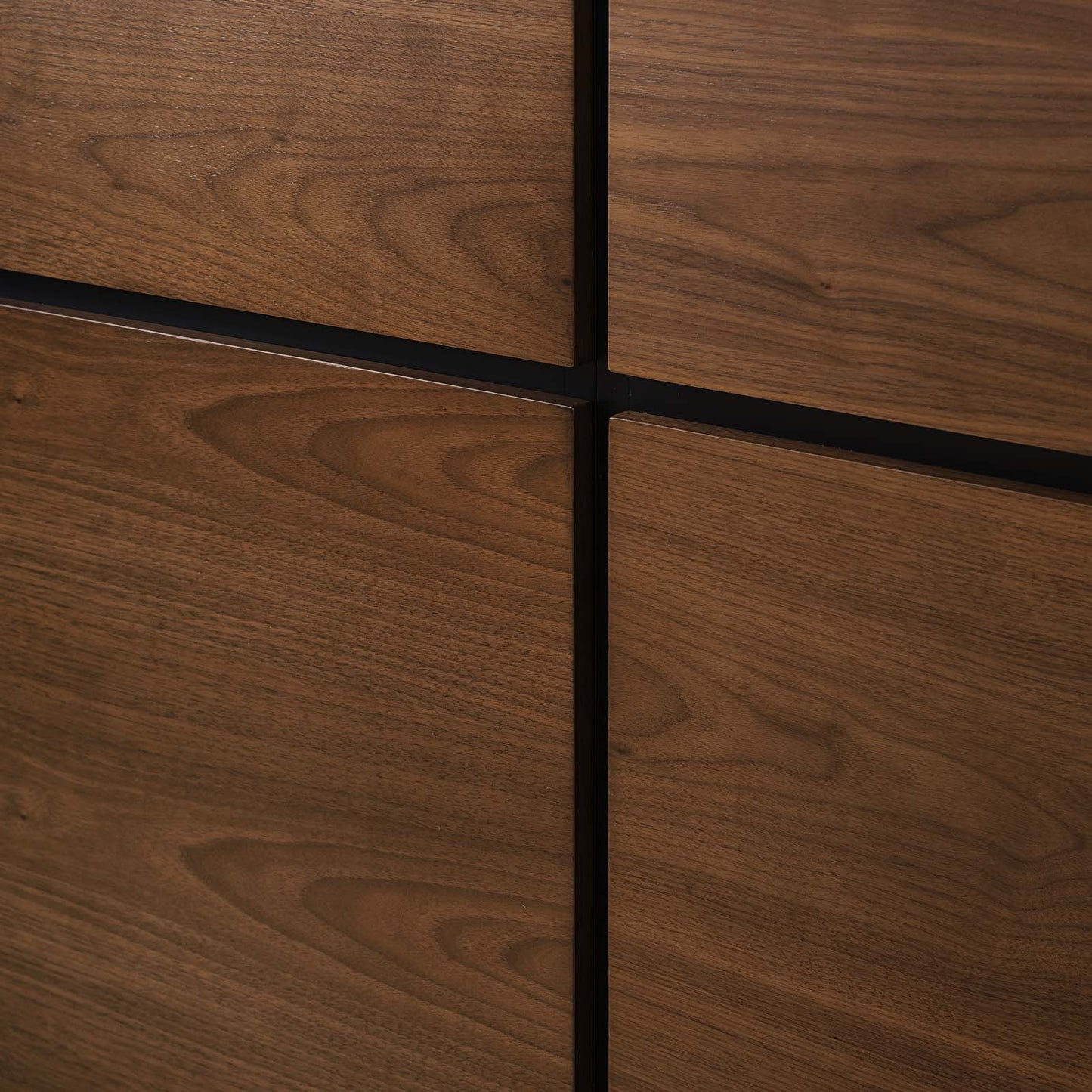 Caima 3 Piece Queen Bedroom Set, Wood, Brown Walnut, 21806