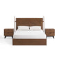 Kali 3-Piece Bedroom Set, Wood, Brown Walnut, 21807