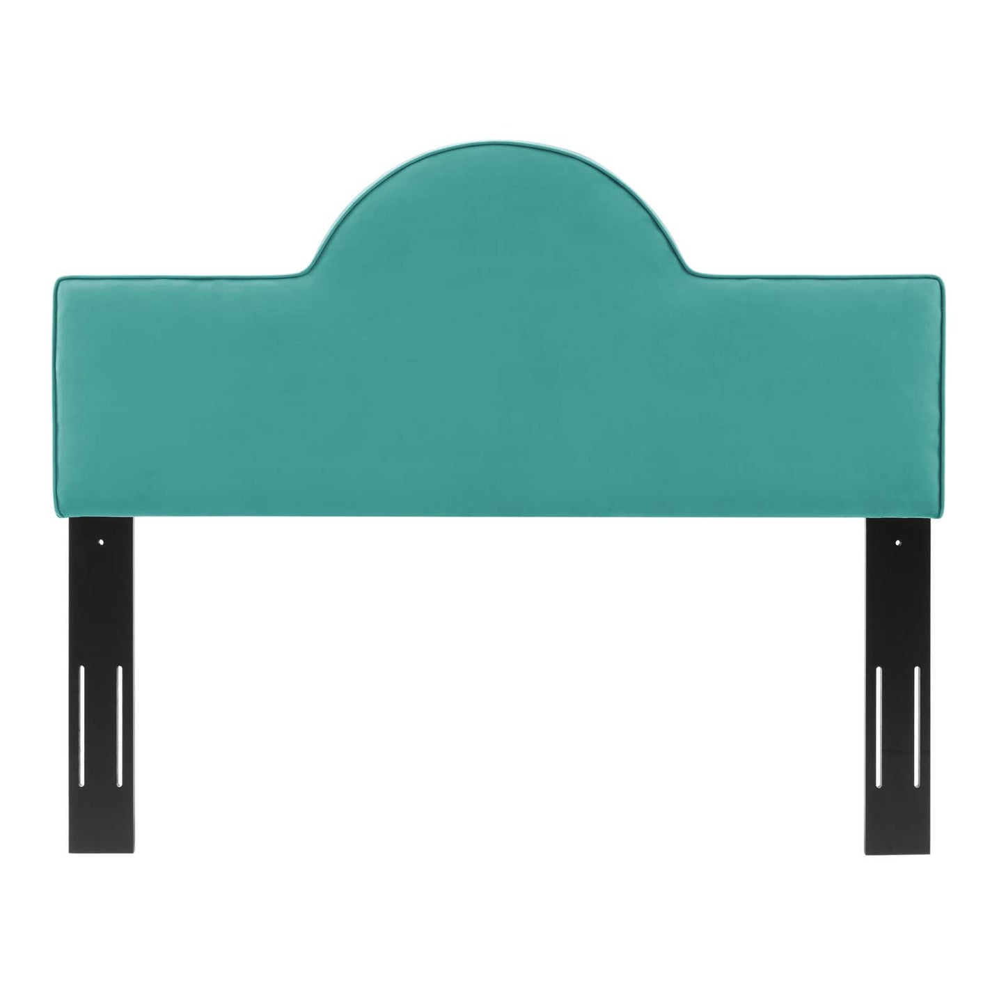 Dawn Full/Queen Performance Velvet Headboard, Velvet, Teal Blue, 21829