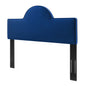 Dawn King/California King Performance Velvet Headboard, Velvet, Blue Navy, 21835