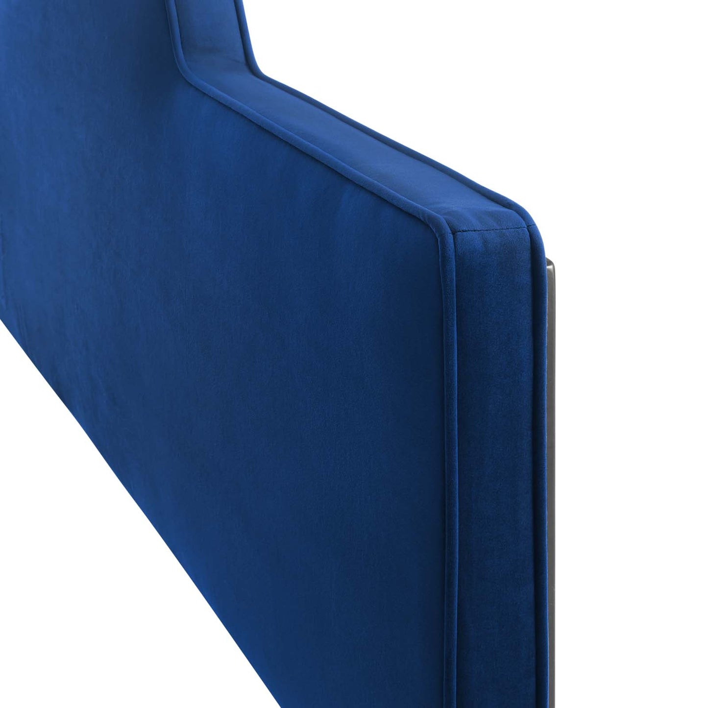 Dawn King/California King Performance Velvet Headboard, Velvet, Blue Navy, 21835
