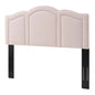 Cecilia Full/Queen Performance Velvet Headboard, Velvet, Pink, 21876
