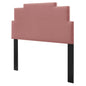 Kasia Performance Velvet Full/Queen Headboard, Velvet, Pink, 22179