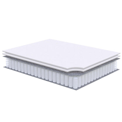 Jenna 10" Twin XL Innerspring Mattress, White, 22194