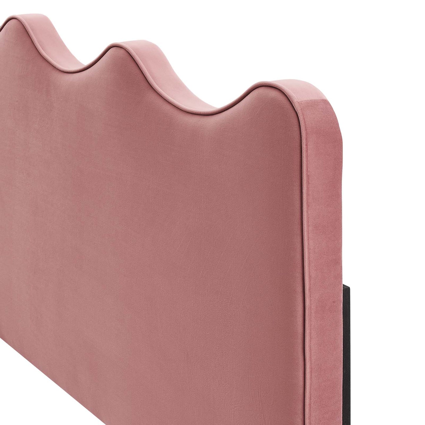 Athena Performance Velvet Twin Headboard, Velvet, Pink, 22344