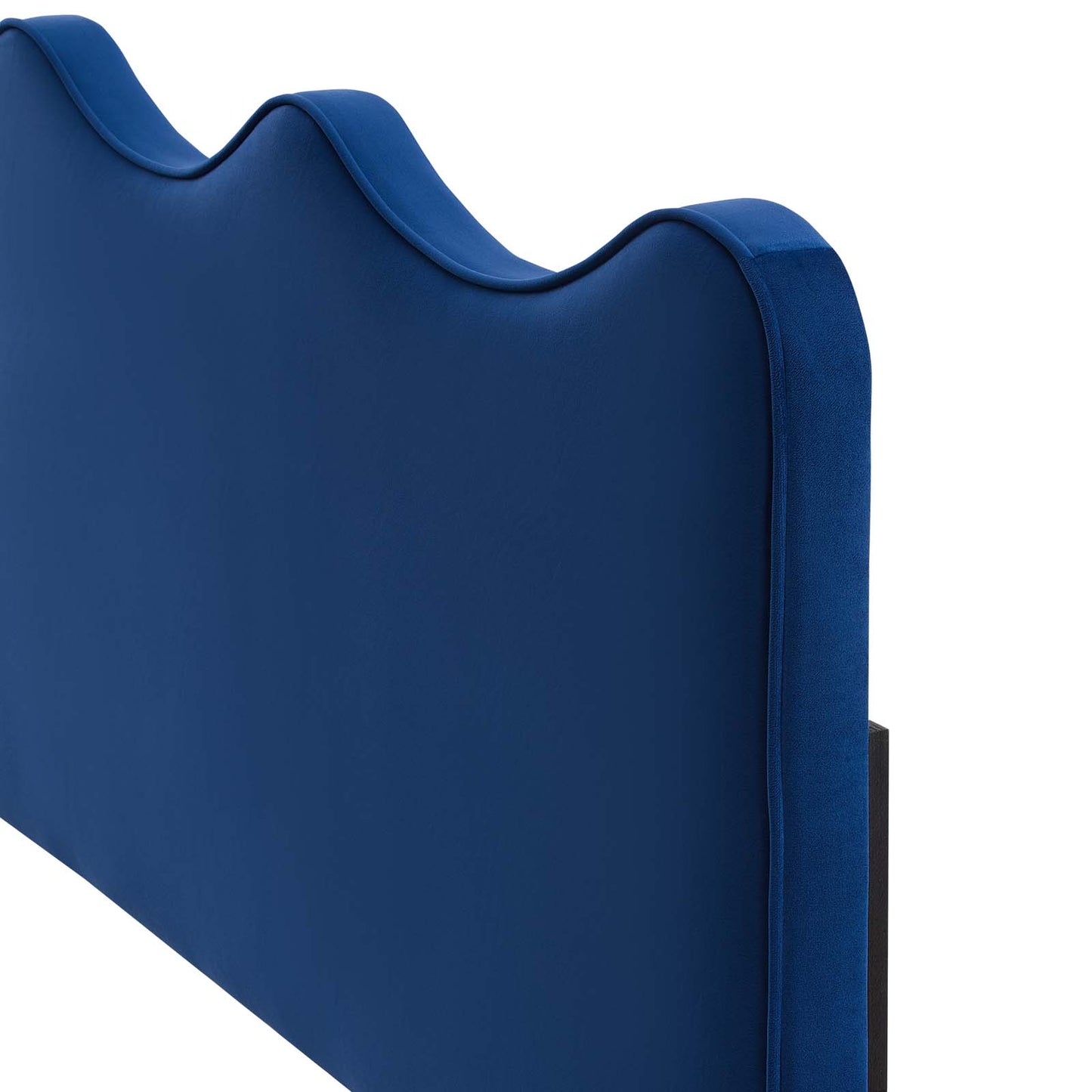 Athena Performance Velvet Full/Queen Headboard, Velvet, Blue Navy, 22355