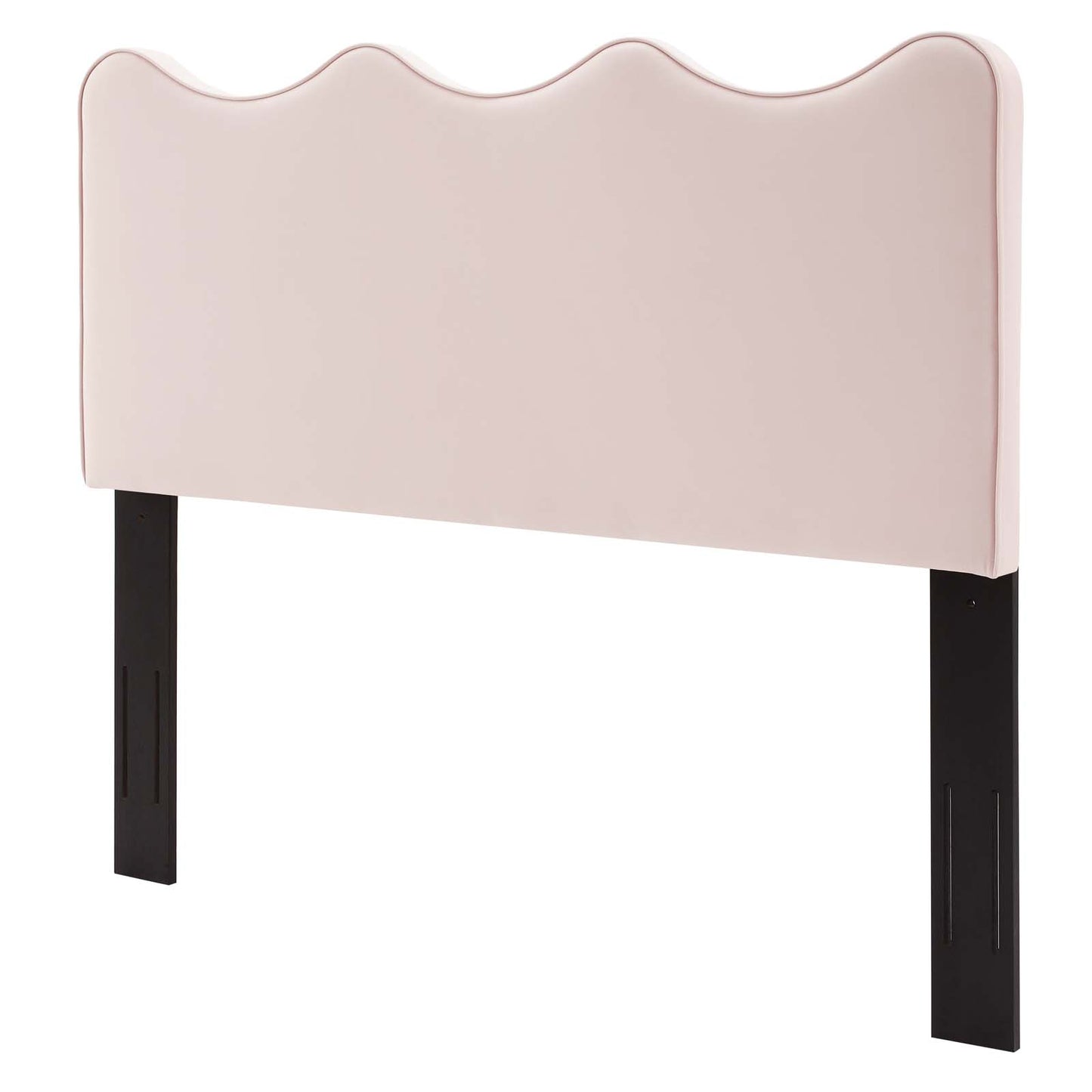 Athena Performance Velvet King/California King Headboard, Velvet, Pink, 22364