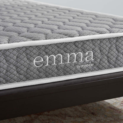 Emma 6" Twin Soft Mattress, White, 22382