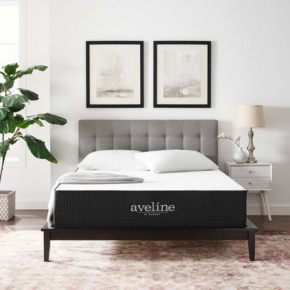 Aveline 12" Memory Foam Queen Mattress, White, 22385