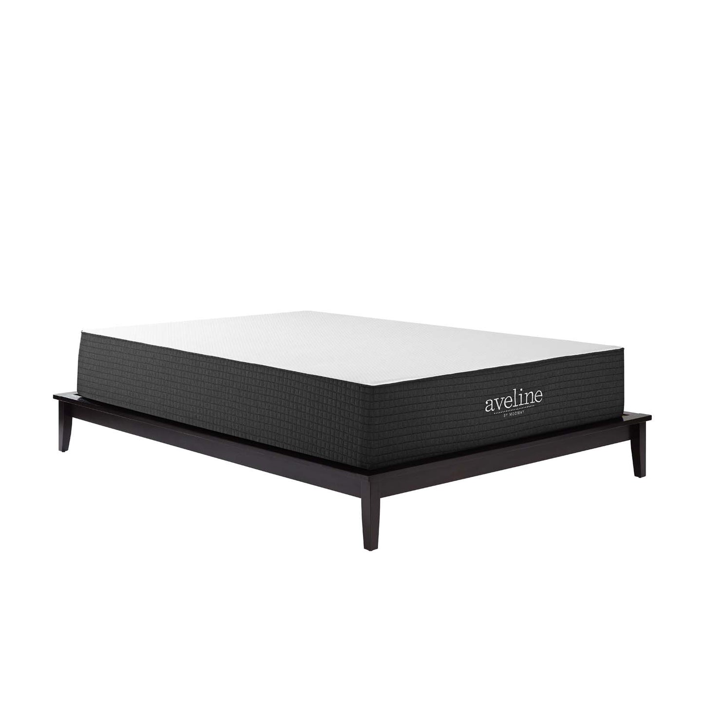 Aveline 12" Memory Foam King Mattress, White, 22386