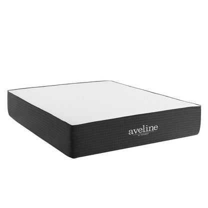 Aveline 14" Memory Foam Full Mattress, White, 22388
