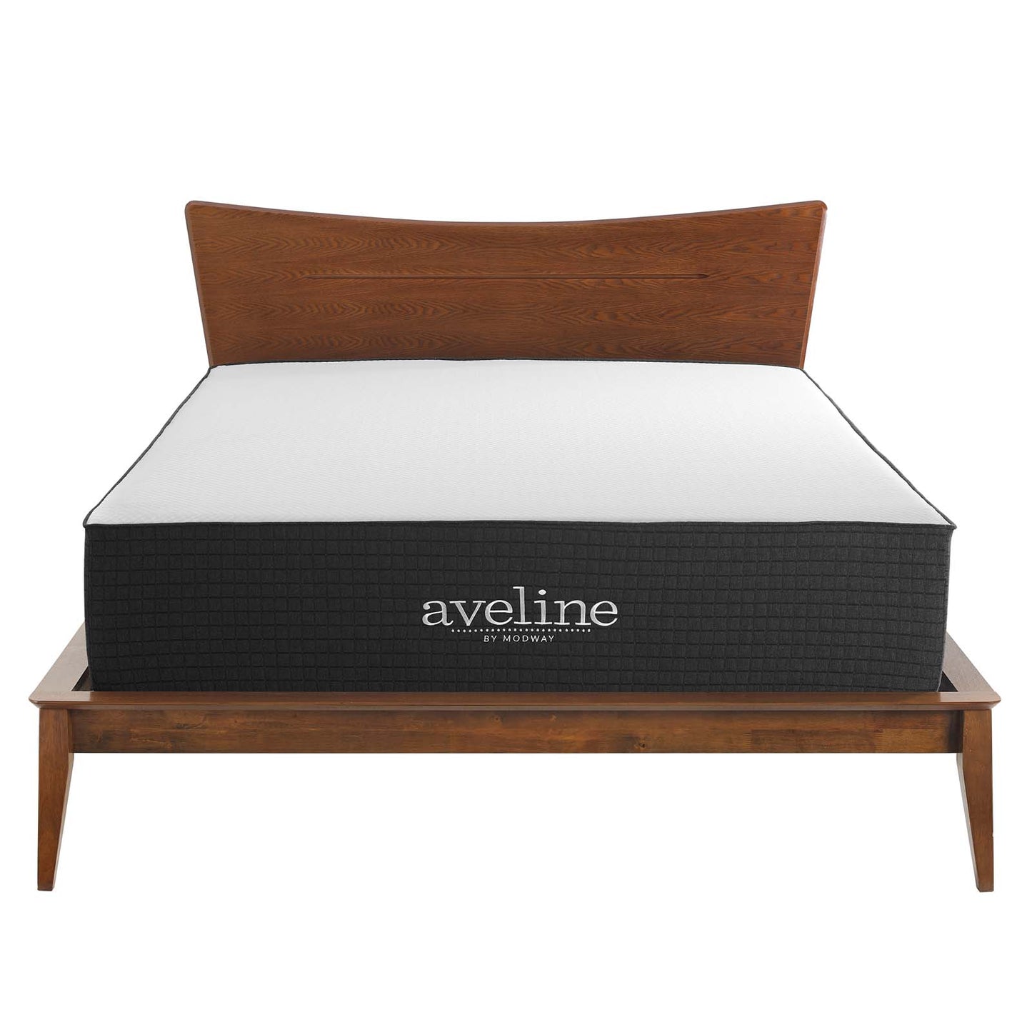 Aveline 14" Memory Foam King Mattress, White, 22390