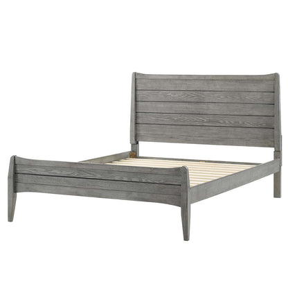Georgia 4 Piece Twin Bedroom Set, Wood, Grey Gray, 22604