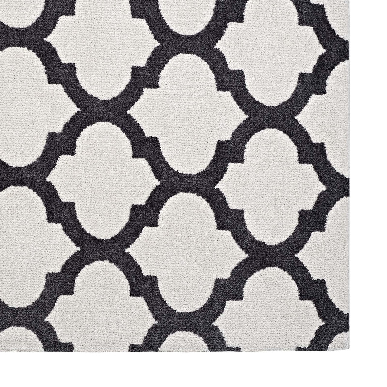 Lida Moroccan Trellis 8x10 Area Rug, Fabric, Multi Grey Gray 14727