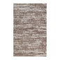 Darja Distressed Rustic Modern 5x8 Area Rug, Fabric, Multi Brown Tan 14790