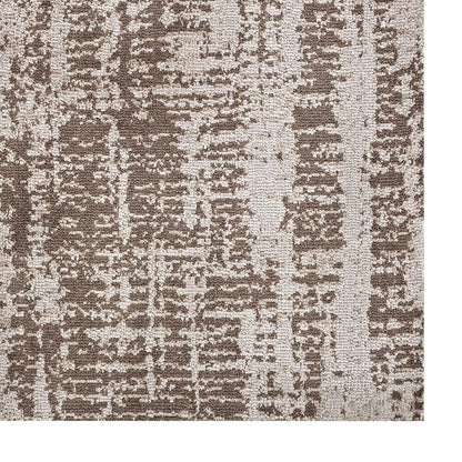 Darja Distressed Rustic Modern 8x10 Area Rug, Fabric, Multi Brown Tan 14791