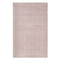 Kaja Abstract Plaid 8x10 Area Rug, Fabric, Multi Red 14797