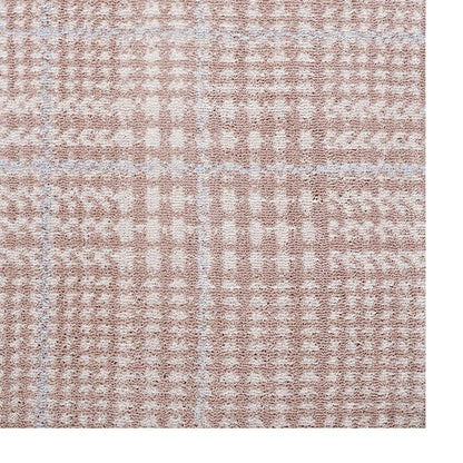 Kaja Abstract Plaid 8x10 Area Rug, Fabric, Multi Red 14797