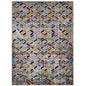 Laleh Geometric Mosaic 4x6 Area Rug, Fabric, Multi Colorful 14800