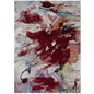 Blume Abstract Floral 8x10 Area Rug, Fabric, Multi Colorful 14808