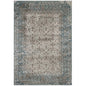 Dilys Distressed Vintage Floral Lattice 8x10 Area Rug, Fabric,  Multi Beige 14846