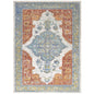 Citlali Distressed Southwestern Aztec 5x8 Area Rug, Fabric, Multi Colorful 14881