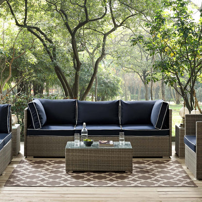 Cerelia Moroccan Trellis 9x12 Indoor and Outdoor Area Rug, Beige, 23093