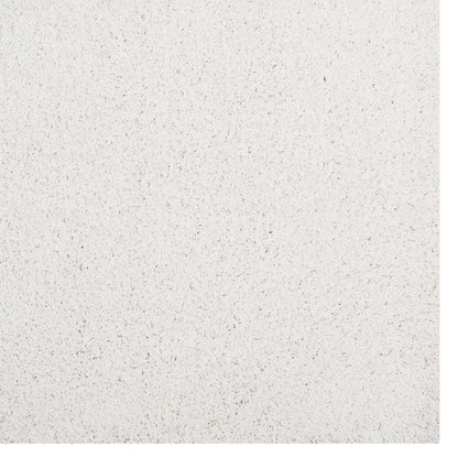 Enyssa Solid 5x8 Shag Area Rug, Fabric, Ivory White 14989