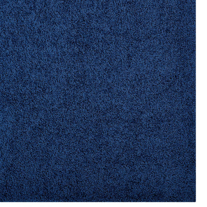 Enyssa Solid 5x8 Shag Area Rug, Fabric, Navy Blue 14991