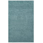 Enyssa Solid 5x8 Shag Area Rug, Fabric, Blue 14993