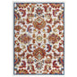 Entourage Azami Distressed Vintage Floral Lattice 5x8 Area Rug, Fabric, Antique  Orange 15635