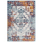Reflect Nyssa Distressed Geometric Southwestern Aztec 8x10 Indoor and Outdoor Area Rug, Fabric, Multi Color 15924