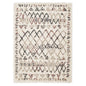 Skadi Rainbow Diamond 5x8 Shag Area Rug, Multi Colorful, 23117